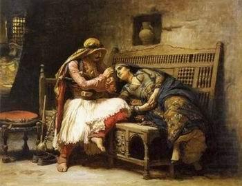 unknow artist Arab or Arabic people and life. Orientalism oil paintings  341 china oil painting image